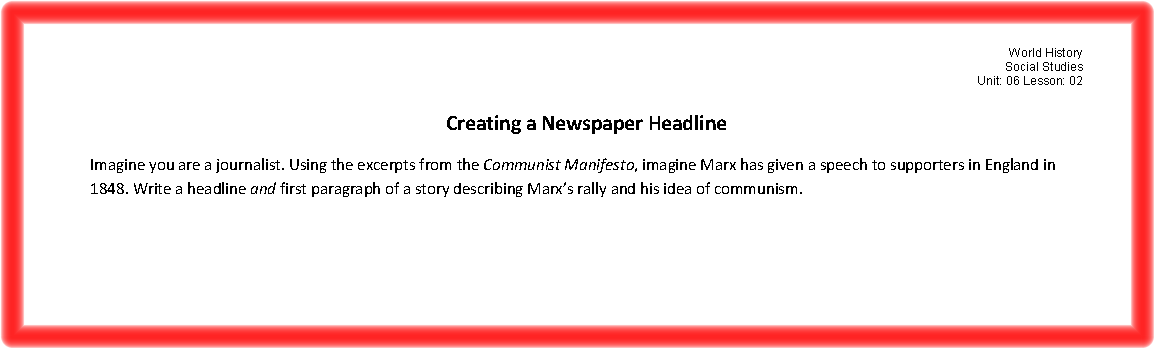 The Communist Manifesto